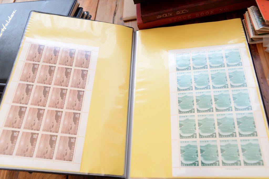 切手シートファイル