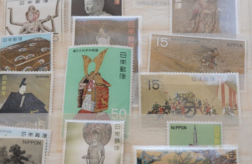 古い日本の切手