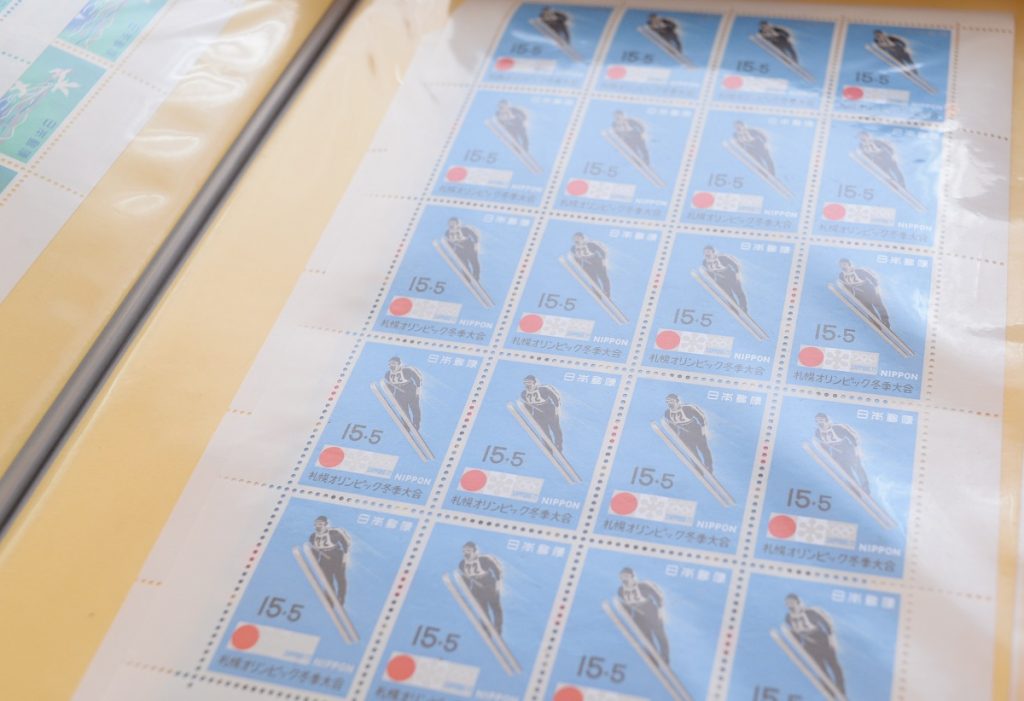 日本の切手シート