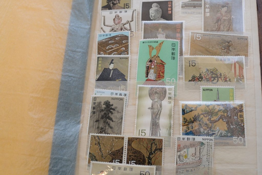 日本の古い切手バラ2
